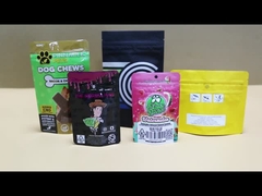 1 غرام حقيبة صغيرة الحجم سوداء مقاومة للأطفال مع قفل سحب بلاستيكي مستقل