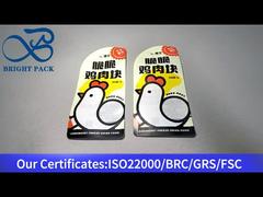 دجاج مجفف بالتجميد كيس بلاستيكي