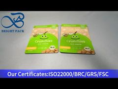 حقيبة بسحاب قائمة مقرمشة