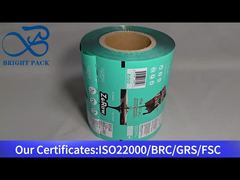 Aluminum foil composite roll film for chocolate packaging