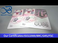 الوقوف في كيس زيبلوك للمنظفات المعطرة بالأزهار