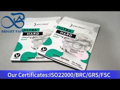 كيس زيبلوك أبيض صغير للعلكة 100 جرام