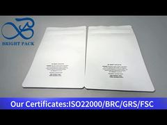 حقيبة بيضاء مقاومة للأطفال