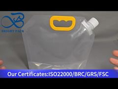 حقيبة شفافة محمولة ذات سعة كبيرة