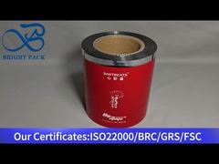 فيلم الألومنيوم الأحمر الصف الغذائي