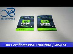 حقيبة مايلر مقاومة للأطفال باللون الأخضر، 10 جرام