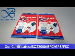 كيس التعبئة الغذائية مع نافذة شفافة للبسكويت 130g