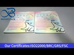 حقيبة وردية بسحاب واقفة لمسحوق غسيل الملابس