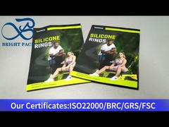 حقيبة سحب أسود وخضراء من الألومنيوم والبلاستيك للخواتم السيليكونية