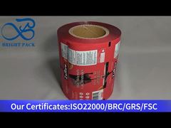 لفة رقائق ألومنيوم حمراء للشكولاتة