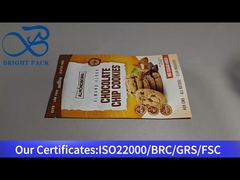 كيس بسحاب واقف لرقائق الشوكولاتة