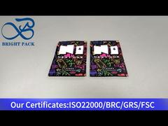 كيس بسحاب أسود صغير مخصص مقاوم للأطفال