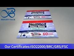 الوقوف الأرجواني كيس من البلاستيك القابل للإغلاق