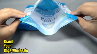 أكياس بلاستيكية مطبوعة بشعار بالجملة