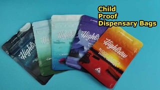 أكياس بلاستيكية مقاومة للأطفال حاصلة على براءة اختراع أمريكية لمعايير الامتثال لمستوصف القنب