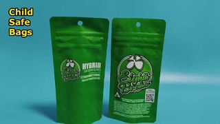 تاجر جملة للحقائب المقاومة للأطفال حاصل على براءة اختراع في الولايات المتحدة الأمريكية، امتثال لاحتياجات تعبئة القنب