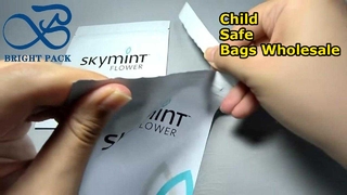 حقيبة مقاومة للأطفال باللون الأبيض بالجملة