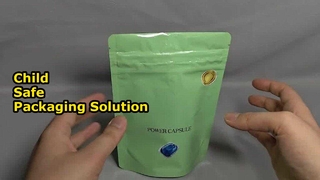 حقيبة بسحاب مقاومة للأطفال