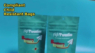 أكياس الحشائش مخصصة بكميات كبيرة مقاومة للأطفال ومتوافقة مع الولايات المتحدة لماركات القنب