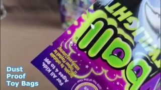 أكياس بلاستيكية متينة من الألومنيوم لتخزين الألعاب وتغليف منتجات الأطفال المقاومة للغبار