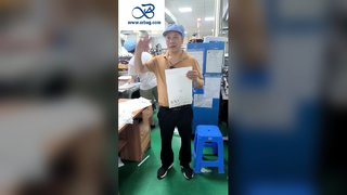 أكياس ورقية زجاجية قابلة للتحلل بنسبة 100% مع طباعة قابلة للتخصيص وشفافية عالية من أجل الاستدامة