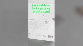 أكياس ورق زجاجية قابلة للتحلل الحيوي مطبوعة حسب الطلب مع شريط لاصق ذاتي الختم لحزمة صديقة للبيئة