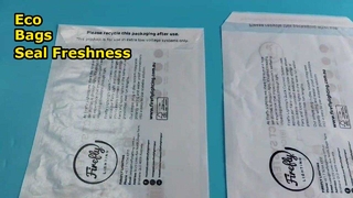 أكياس ورق زجاجي ذاتية اللصق صديقة للبيئة