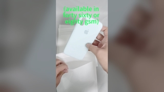 أكياس الورق الزجاجي القابلة للتحلل البيولوجي للعبوات المقاومة للرطوبة