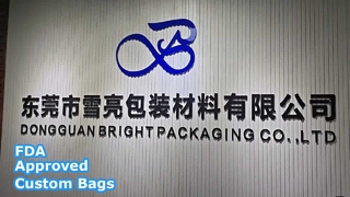 وافقت إدارة الغذاء والدواء الأمريكية على أكياس بلاستيكية ذات شعار مخصص بالجملة