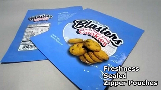 أكياس تخزين الطعام بسحاب مقاومة للرطوبة