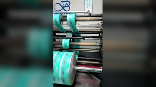 تغليف مطبوع مخصص لفة فيلم مرن مخصص شعار مغلفة لفة الفيلم