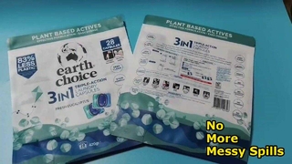كبسولات غسيل مانعة للتسرب، أكياس بسحاب لتلبية احتياجات التخزين المنزلية الخالية من الفوضى
