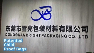 حقائب مايلر مقاومة للأطفال مخصصة حاصلة على براءة اختراع