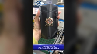 أسود ماتي الوقوف زيبر حقيبة B2B بالجملة الأغلاق مخصص محكم