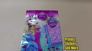 أكياس بلاستيكية واقية شفافة لتخزين الملصقات وتغليف التجزئة بالجملة