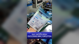 حقيبة بلاستيكية لخيط تنظيف الأسنان OPP+CPP معتمدة من إدارة الغذاء والدواء: لوازم العيادات الصحية بالجملة