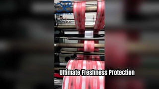 لفة فيلم مركب عالي الحاجز من الدرجة الغذائية متعدد الطبقات