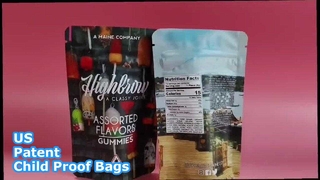 الشركة المصنعة لأكياس الحماية من الأطفال المصنوعة في الصين مع حلول التعبئة والتغليف CR الحاصلة على براءة اختراع أمريكية