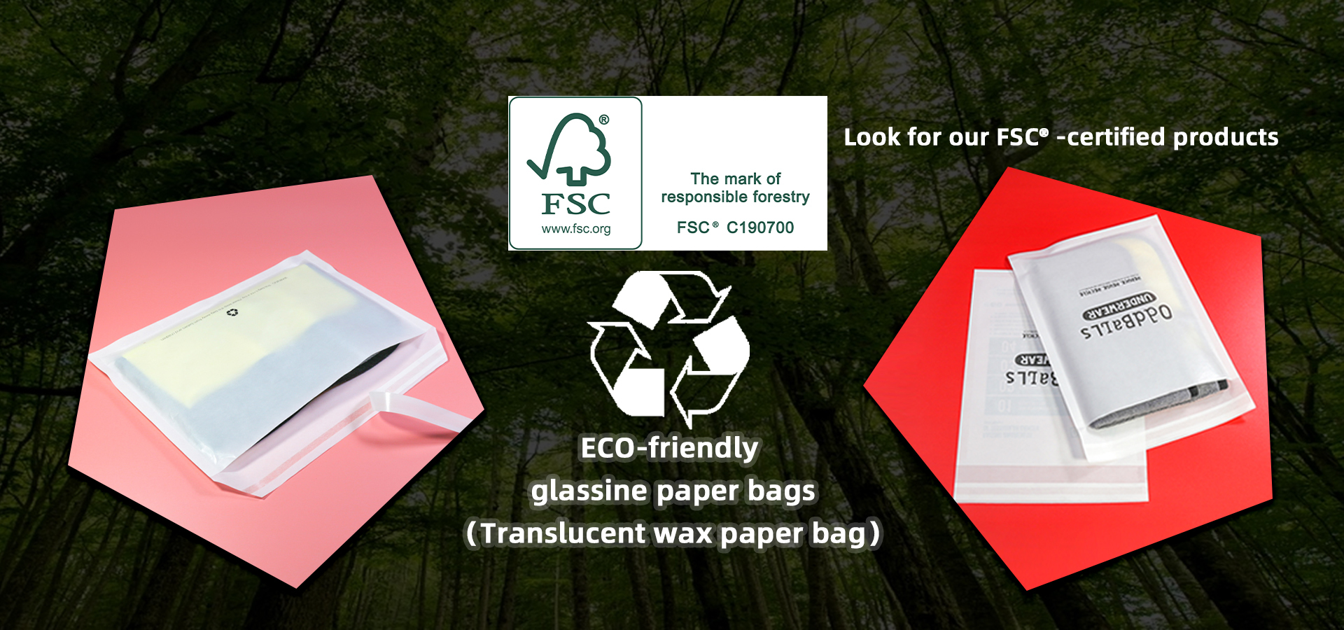 جودة أكياس ورقية زجاجية مصنع