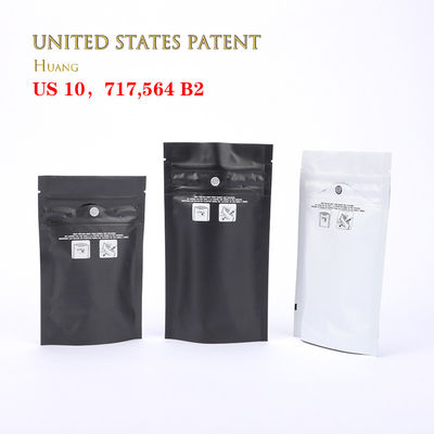 1/4 باوند 1 باوند أكياس مائلر بلاستيكية مخصصة مضادة للرائحة الأطفال المقاومة للبلاستيك سحاب القفل