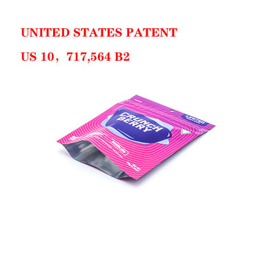 حقائب الفيلم الواقي للأطفال المقاومة للروائح الأطفال البلاستيكية سحب السحاب قفل الحقائب الواقية للأطفال