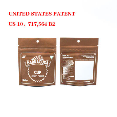 حقائب مايلار المقاومة للروائح المقاومة للأطفال مع قفل سحب بلاستيكي آمن