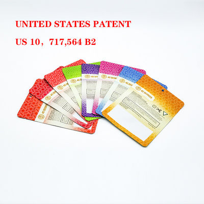 حقائب مايلر المقاومة للطفل المقاومة للروائح المخصصة مع قفل سحب بلاستيكي آمن لتعبئة التبغ