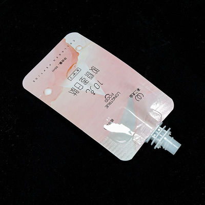 طابعة خصيصا وقوف كيس البصق الهلام الحليب العصير السائل التعبئة الكيس البصق