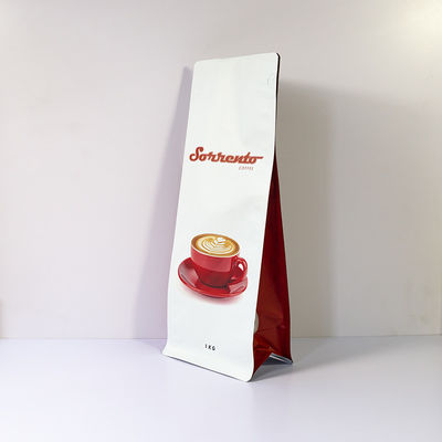 صمام العادم في الاتجاه الواحد كيس تخزين حبوب القهوة يبقي الطازجة رائحة جيدة 1 كجم 5 رطل