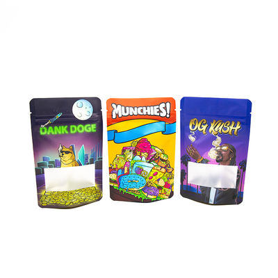 حقائب مضادة للأطفال للمواد الغذائية حقيبة تعبئة التبغ حقيبة تعبئة الحماية للطفل