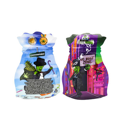 تصميم مخصص كيس مايلار 3.5 غرام فارغ لتغليف الأعشاب الآمنة