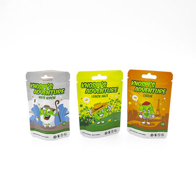 الشعار المخصص مايلر المطبوعة المقاومة للروائح أكياس السحب السريعة أكياس التعبئة الغذائية