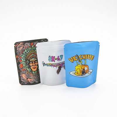 حقيبة سيجار / تبغ مايلر قابلة للتخصيص مع تصميم بلاستيكي قابل لإعادة إغلاق