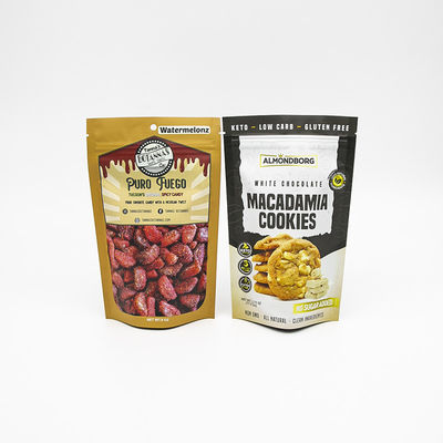 أكياس مقاومة للأطفال دائمة للحصول على مسحوق الكوكيز السكرية سمك 120 ميكرون